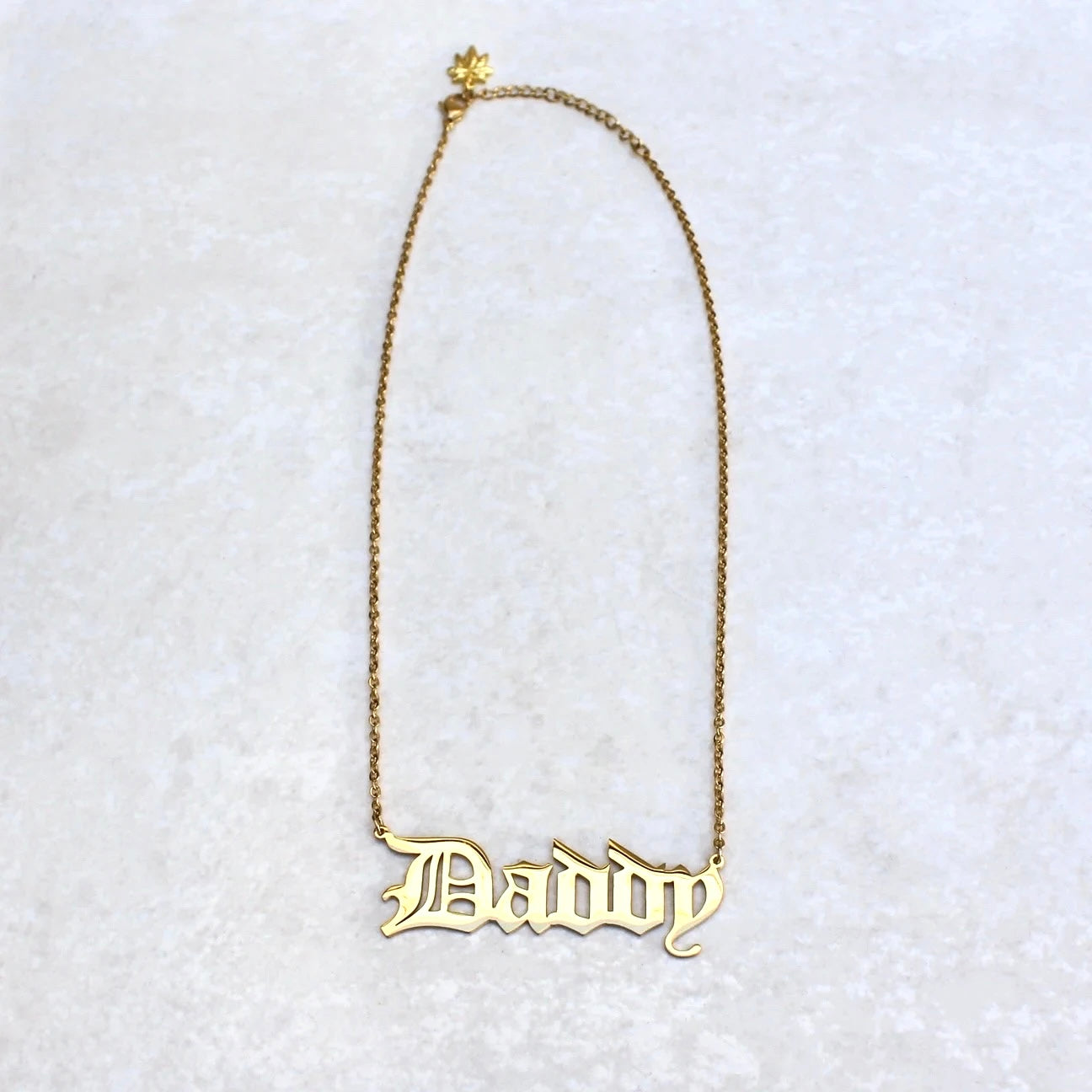 Daddy Statement Necklace - Gold