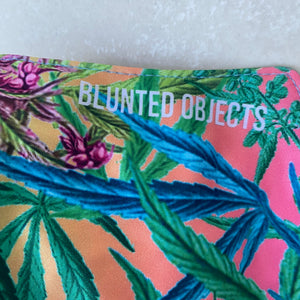 Blunted Objects Weed Print Face Mask - Rainbow