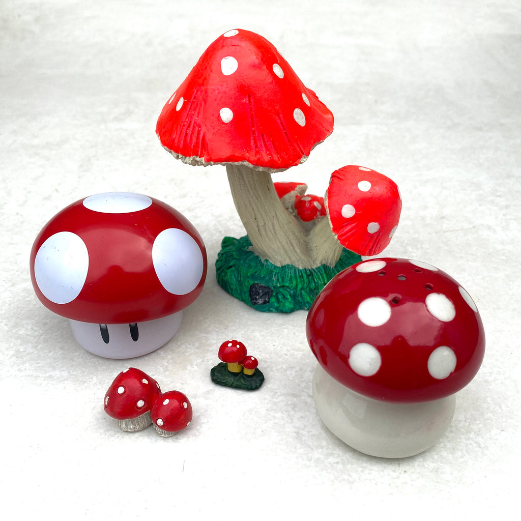 Mushroom Figurine Set - Set 1