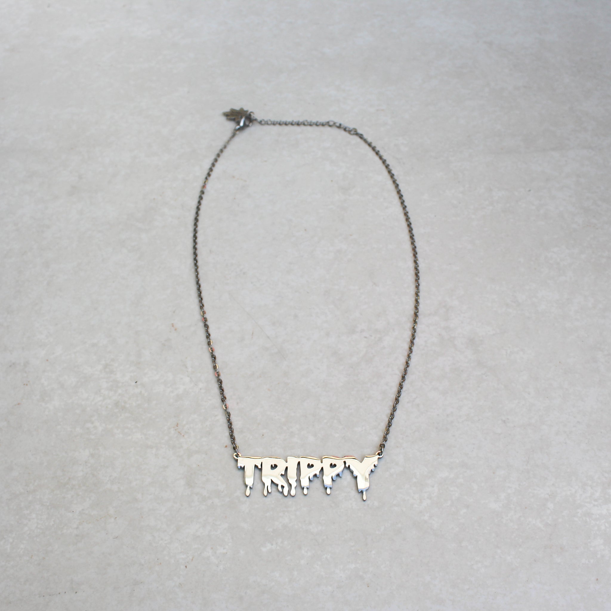 Trippy Treez x Blunted Objects Statement Necklace - Silver - Blunted Objects